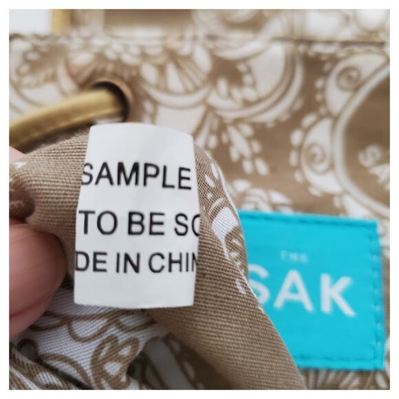 The Sak Yellow Pebble Leather Backpack Purse Cottagecore Urban Chic - Picture 9 of 12